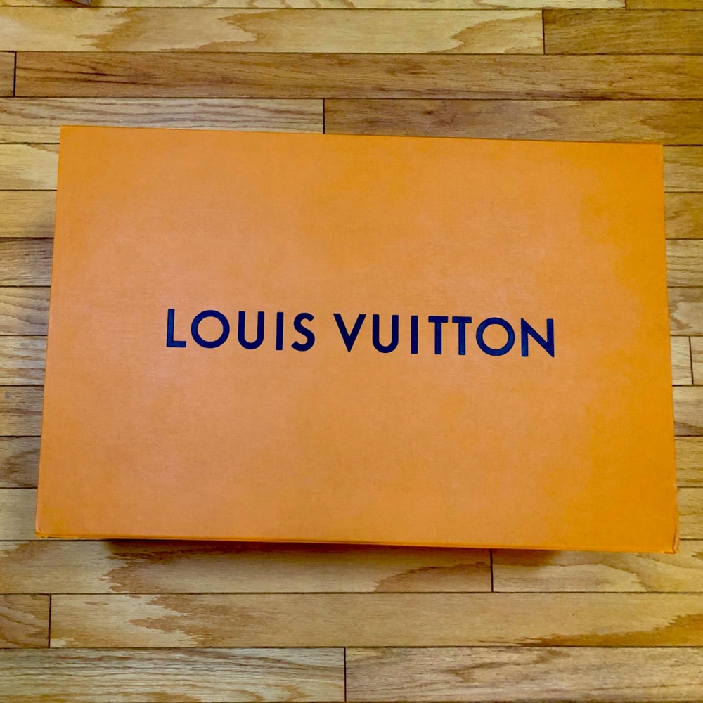 Louis Vuitton gift box and ribbon